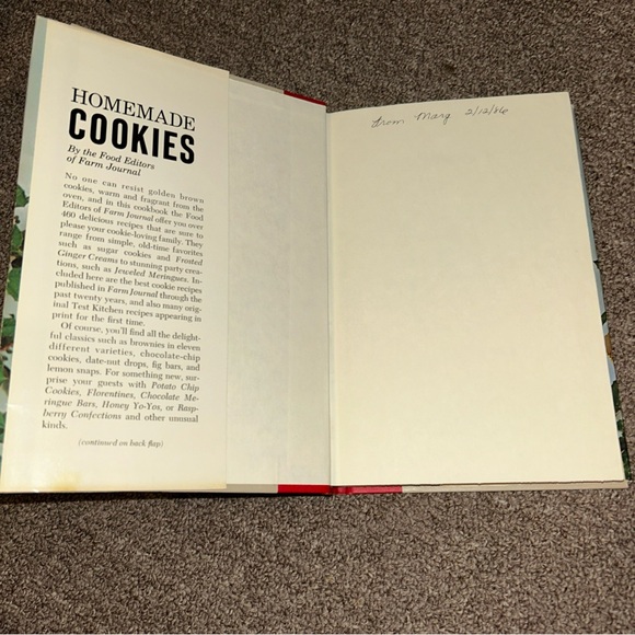 Homemade Cookies Farm Journal Editors Vintage 1971 Cookbook - Picture 2 of 14